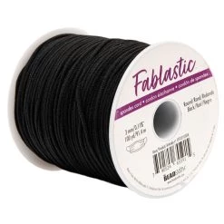 Best deal 🎁 Beadsmith® Fablastic™ 3mm Black Round Spandex Cord 😉