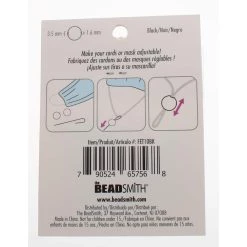 Top 10 😀 Fablastic™ Black Silicone Cord Locks, 10mm by Beadsmith 😉 -Beadsmith Sales 10665177 4