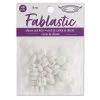 Buy 🔔 Fablastic™ White Silicone Cord Locks, 10mm by Beadsmith 🎉 -Beadsmith Sales 10665178 1