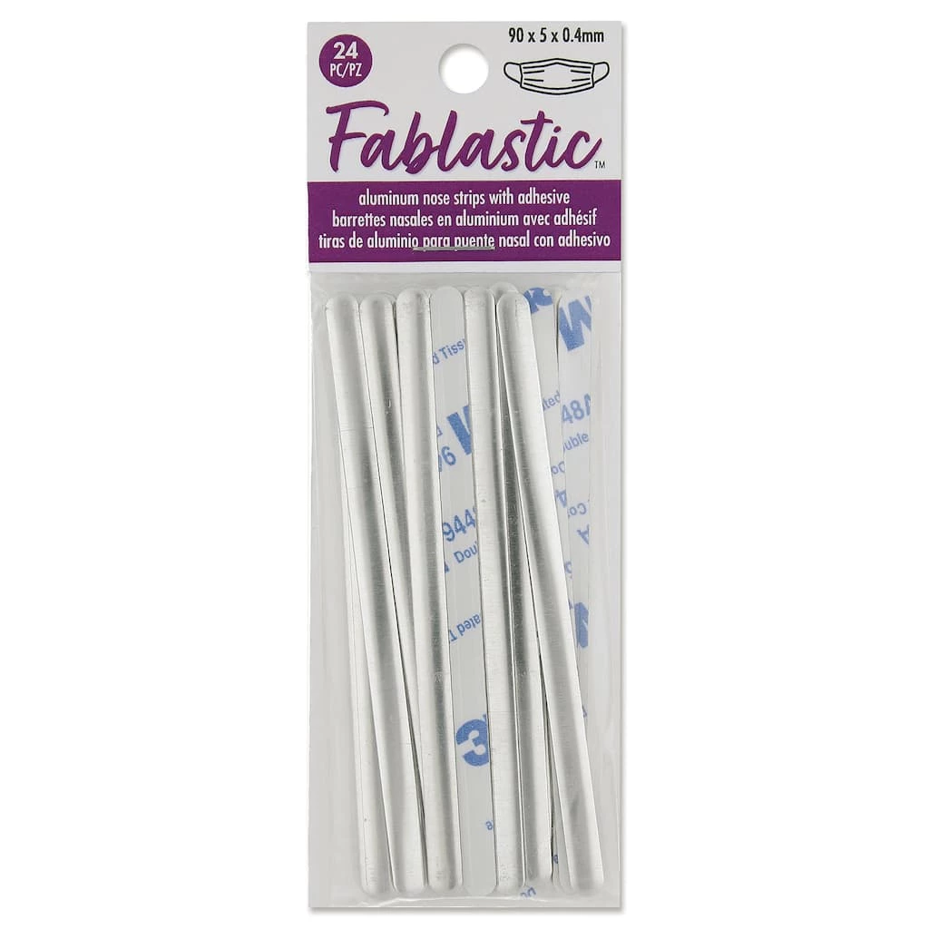 Deals 🌟 Fablastic™ Aluminum Nose Strips with Adhesive by Beadsmith 😀 3 Deals 🌟 Fablastic™ Aluminum Nose Strips with Adhesive by Beadsmith 😀