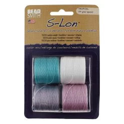 Discount 🔥 The Beadsmith® S-Lon™ Tropical Bead Cord Mix ✨