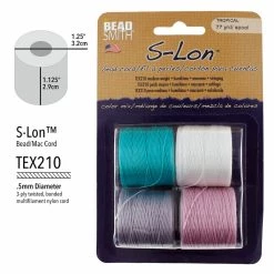 Discount ๐ฅ The Beadsmith® S-Lon™ Tropical Bead Cord Mix โจ 13 Discount ๐ฅ The Beadsmith® S-Lon™ Tropical Bead Cord Mix โจ -Beadsmith Sales 10668837 4