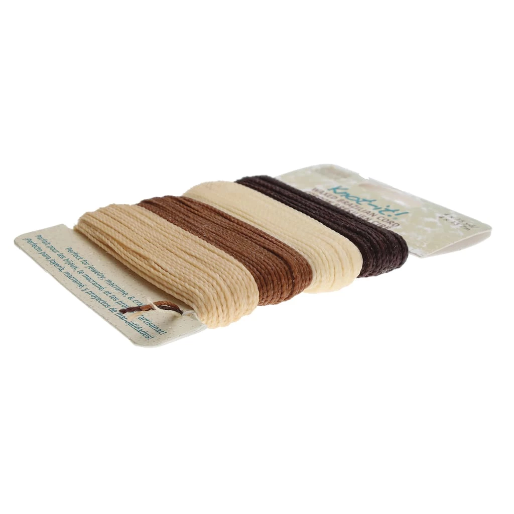 Buy ✨ 6 Packs: 4 ct. (24 total) Beadsmith® Knot-it!™ Java Waxed Brazilian Cord ⭐ 5 Buy ✨ 6 Packs: 4 ct. (24 total) Beadsmith® Knot-it!™ Java Waxed Brazilian Cord ⭐ - Image 3