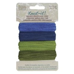 Brand new 🎉 Beadsmith® Knot-it!™ Hang Ten Waxed Brazilian Cord 🧨