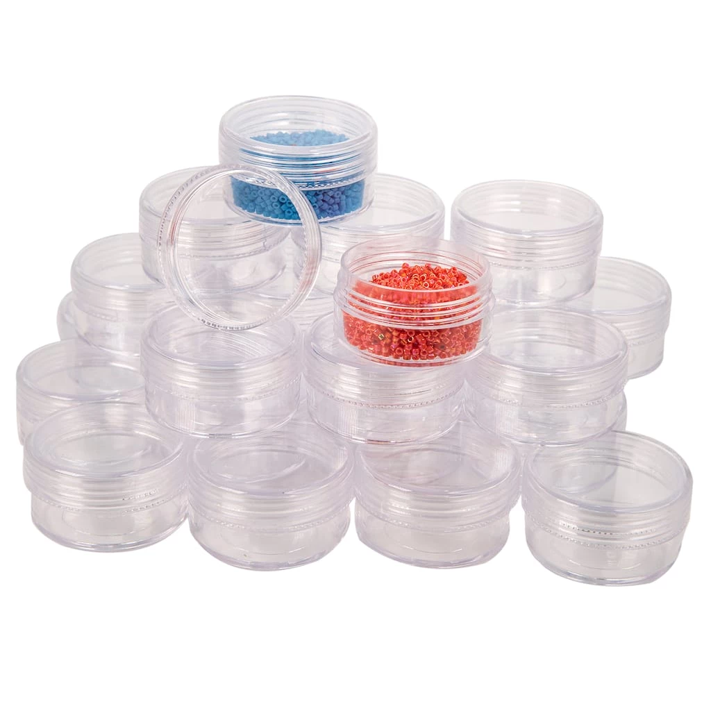 Top 10 ๐ The Beadsmith® 9.5'' x 6.5'' x 1'' Clear Storage Box with Jars ๐ 5 Top 10 ๐ The Beadsmith® 9.5'' x 6.5'' x 1'' Clear Storage Box with Jars ๐ - Image 3