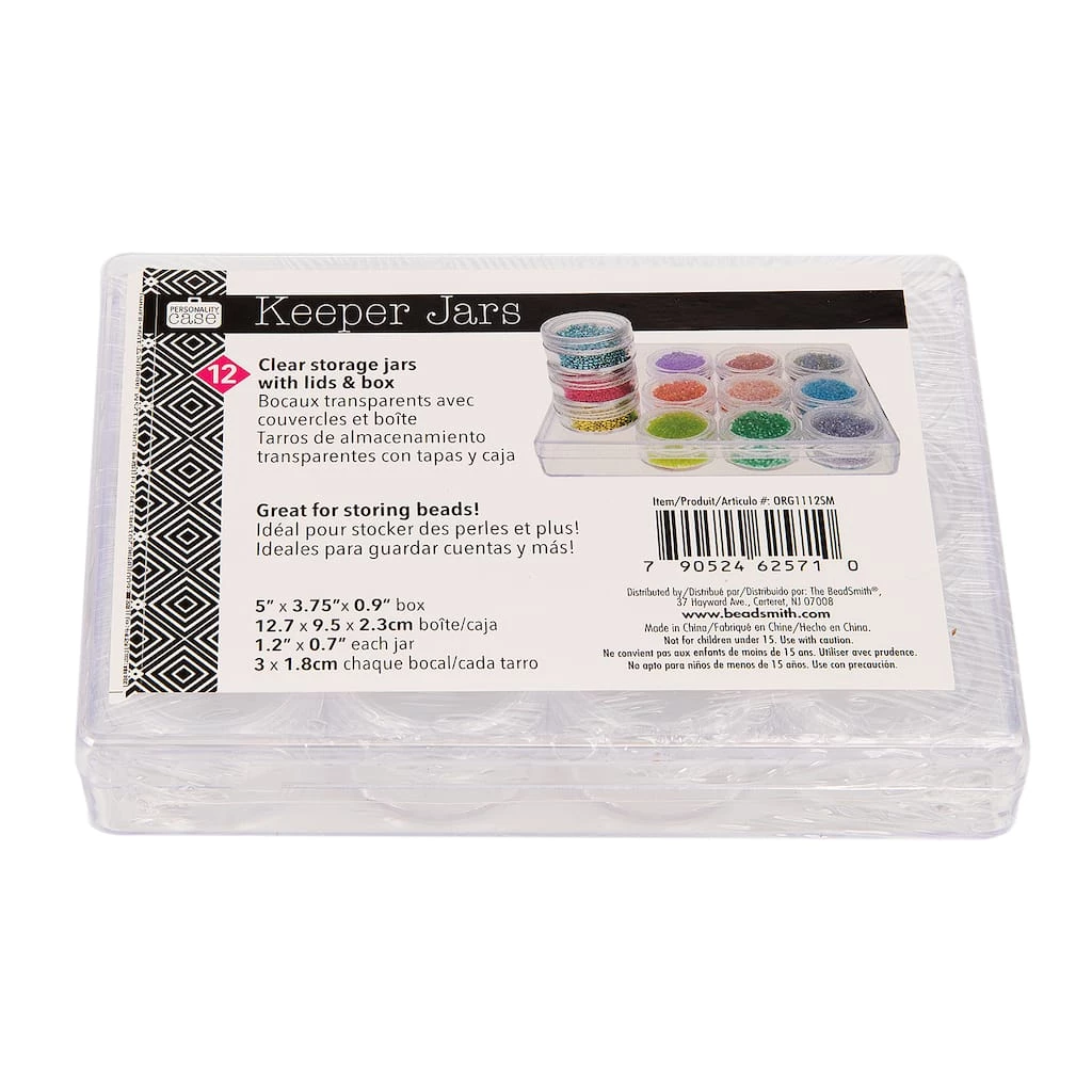 Best deal ๐ The Beadsmith® 5'' x 4'' x 1'' Clear Storage Box with Jars ๐ 7 Best deal ๐ The Beadsmith® 5'' x 4'' x 1'' Clear Storage Box with Jars ๐ - Image 5