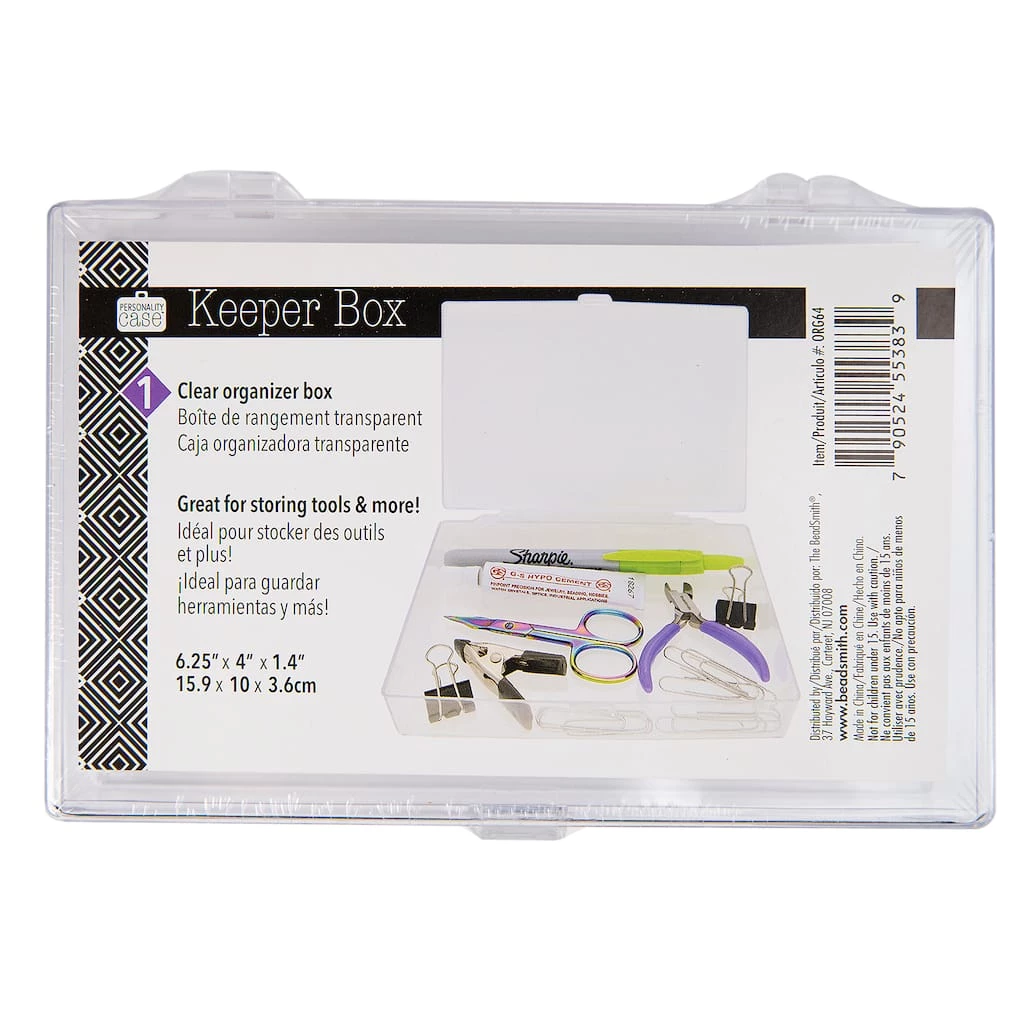 Cheapest ✔️ The Beadsmith® 6'' x 4'' x 1'' Organizer Box 🎉 4 Cheapest ✔️ The Beadsmith® 6'' x 4'' x 1'' Organizer Box 🎉 - Image 2