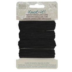 Cheapest ⭐ Beadsmith® Knot-it!™ Waxed Brazilian Cord ✨ -Beadsmith Sales D289926S 1 1