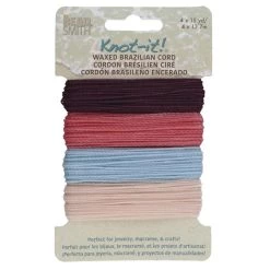 Cheapest ⭐ Beadsmith® Knot-it!™ Waxed Brazilian Cord ✨ -Beadsmith Sales D289942S 1