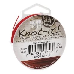 Cheap 🥰 The Beadsmith® Knot-it!™ 0.8mm Chinese Knotting Cord 😉 -Beadsmith Sales D289957S 1