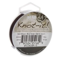 Cheap 🥰 The Beadsmith® Knot-it!™ 0.8mm Chinese Knotting Cord 😉 -Beadsmith Sales D289958S 1
