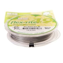 Wholesale 😀 Flex-Rite® 0.014" Clear 49 Strand Beading Wire by Beadsmith ⭐ -Beadsmith Sales D289981S 2