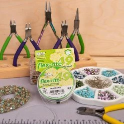 Brand new ๐ The Beadsmith® Flex-rite® 0.014" Pearl Silver 49 Strand Wire, 30ft. โค๏ธ 14 Brand new ๐ The Beadsmith® Flex-rite® 0.014" Pearl Silver 49 Strand Wire, 30ft. โค๏ธ -Beadsmith Sales D289987S 6