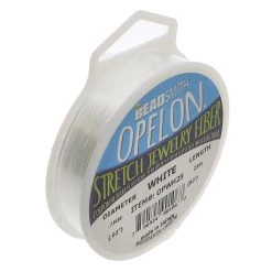 Brand new ✔️ The Beadsmith® Opelon® 0.7mm White Stretch Jewelry Fiber, 25m 😉 -Beadsmith Sales D290002S 3