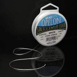 Brand new ✔️ The Beadsmith® Opelon® 0.7mm White Stretch Jewelry Fiber, 25m 😉 -Beadsmith Sales D290002S 5
