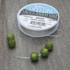 Best reviews of ⭐ The Beadsmith® Opelon® 0.7mm White Stretch Jewelry Fiber, 5m 🌟 -Beadsmith Sales D290003S 8