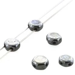 Buy ✨ The Beadsmith® Honeycomb 2-Hole Czech Glass Hexagon Beads, 6mm 🤩 -Beadsmith Sales D290077S 1