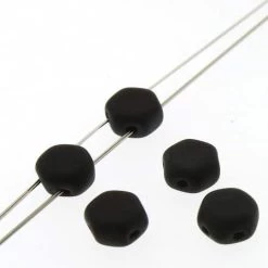 Buy ✨ The Beadsmith® Honeycomb 2-Hole Czech Glass Hexagon Beads, 6mm 🤩 -Beadsmith Sales D290080S 1