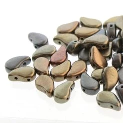 Hot Sale 👍 The Beadsmith® Paisley Duo 2-Hole Czech Glass Teardrop Beads, 8mm 😀 -Beadsmith Sales D290086S 1