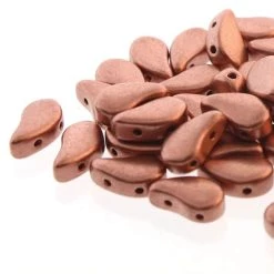 Hot Sale 👍 The Beadsmith® Paisley Duo 2-Hole Czech Glass Teardrop Beads, 8mm 😀 -Beadsmith Sales D290090S 1