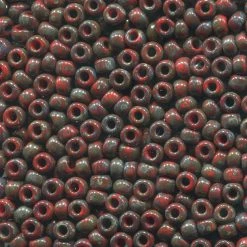 Outlet 🥰 The Beadsmith® Miyuki Picasso Matte Glass Round Seed Beads, 6/0 😍