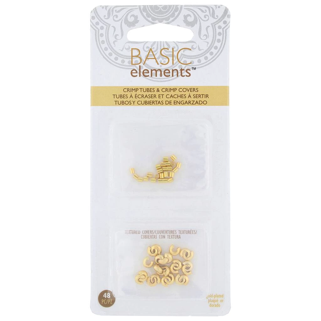Promo ๐ The Beadsmith® Basic Elements™ Gold-Plated Stardust Crimp Tubes & 4mm Covers โจ 4 Promo ๐ The Beadsmith® Basic Elements™ Gold-Plated Stardust Crimp Tubes & 4mm Covers โจ - Image 2