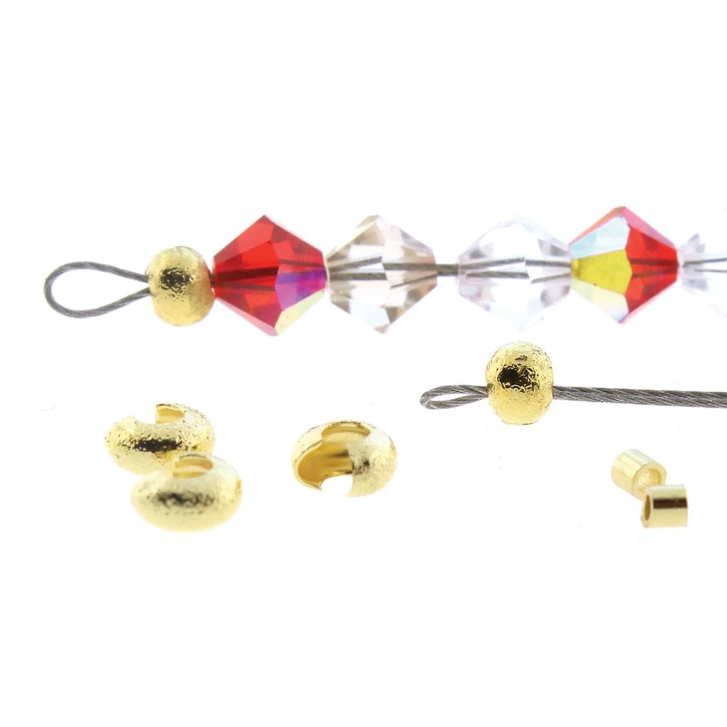 Promo ๐ The Beadsmith® Basic Elements™ Gold-Plated Stardust Crimp Tubes & 4mm Covers โจ 7 Promo ๐ The Beadsmith® Basic Elements™ Gold-Plated Stardust Crimp Tubes & 4mm Covers โจ - Image 5