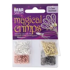 Best reviews of ✨ The Beadsmith® 2mm Assorted Magical Crimps ⌛