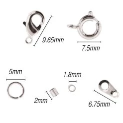 Best reviews of 🥰 The Beadsmith® Basic Elements™ Silver-Plated Findings Assortment 👍 -Beadsmith Sales D290377S 5