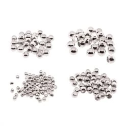 Brand new 😍 The Beadsmith® Assorted Silver Plated Crimp Beads, 600ct. 🥰