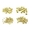 Hot Sale 🔔 The Beadsmith® Assorted Gold Plated Crimp Beads, 600ct. ✨