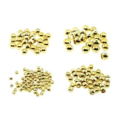 Hot Sale 🔔 The Beadsmith® Assorted Gold Plated Crimp Beads, 600ct. ✨