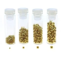 Hot Sale 🔔 The Beadsmith® Assorted Gold Plated Crimp Beads, 600ct. ✨ -Beadsmith Sales D290400S 3