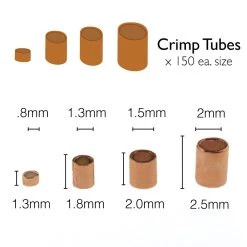 Best Pirce ⌛ The Beadsmith® Assorted Copper Plated Crimp Tubes, 600ct. 🥰 -Beadsmith Sales D290404S 4