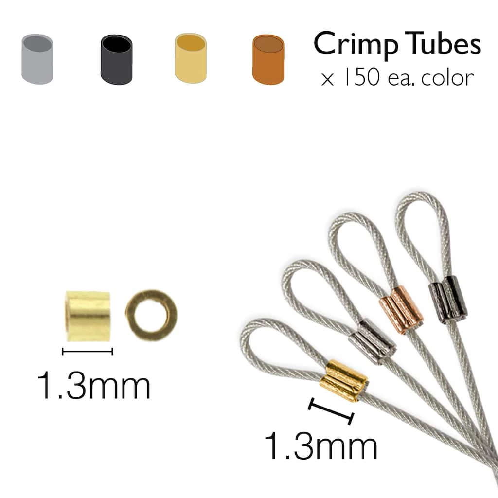 Outlet 😍 The Beadsmith® Assorted Crimp Tubes, 1.8mm 🎉 5 Outlet 😍 The Beadsmith® Assorted Crimp Tubes, 1.8mm 🎉 - Image 3