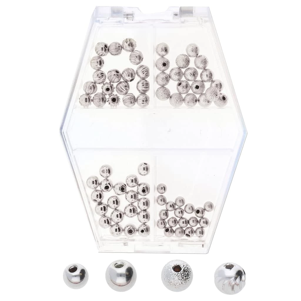 Outlet ๐ The Beadsmith® 3-4mm Silver Plated Memory Wire End Caps ๐งจ 6 Outlet ๐ The Beadsmith® 3-4mm Silver Plated Memory Wire End Caps ๐งจ - Image 4