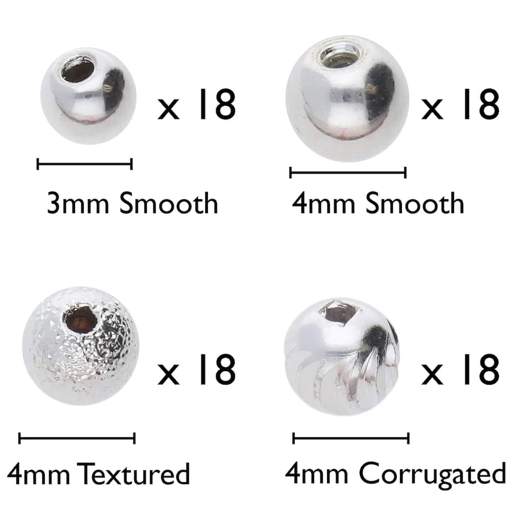 Outlet ๐ The Beadsmith® 3-4mm Silver Plated Memory Wire End Caps ๐งจ 7 Outlet ๐ The Beadsmith® 3-4mm Silver Plated Memory Wire End Caps ๐งจ - Image 5