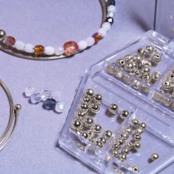 Outlet ๐ The Beadsmith® 3-4mm Silver Plated Memory Wire End Caps ๐งจ 9 Outlet ๐ The Beadsmith® 3-4mm Silver Plated Memory Wire End Caps ๐งจ -Beadsmith Sales D290429S 7