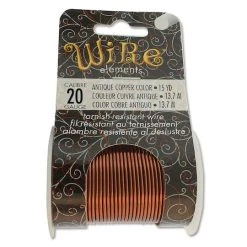 Brand new 🥰 The Beadsmith® Wire™ Elements 20 Gauge Tarnish-Resistant Wire ❤️ -Beadsmith Sales D290462S 1 1