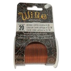 Brand new 🥰 The Beadsmith® Wire™ Elements 20 Gauge Tarnish-Resistant Wire ❤️