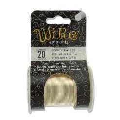Brand new 🥰 The Beadsmith® Wire™ Elements 20 Gauge Tarnish-Resistant Wire ❤️ -Beadsmith Sales D290464S 1