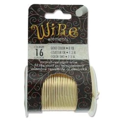 Discount 😀 The Beadsmith® Wire™ Elements 16 Gauge Tarnish-Resistant Wire 💯 -Beadsmith Sales D290467S 1