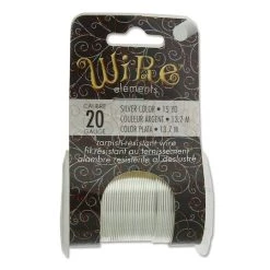 Brand new 🥰 The Beadsmith® Wire™ Elements 20 Gauge Tarnish-Resistant Wire ❤️ -Beadsmith Sales D290469S 1