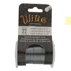 Budget 🥰 The Beadsmith® Wire™ Elements 22 Gauge Tarnish-Resistant Wire 🌟 -Beadsmith Sales D290501S 1