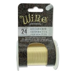 Best Sale ⌛ The Beadsmith® Wire™ Elements 24 Gauge Tarnish-Resistant Wire 🛒 -Beadsmith Sales D290502S 1