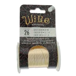 Discount ✨ The Beadsmith® Wire™ Elements 26 Gauge Tarnish-Resistant Wire 😍 -Beadsmith Sales D290504S 1 1