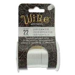 Budget 🥰 The Beadsmith® Wire™ Elements 22 Gauge Tarnish-Resistant Wire 🌟 -Beadsmith Sales D290505S 1