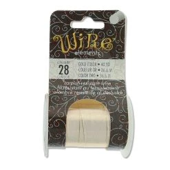 Cheap 🛒 The Beadsmith® Wire™ Elements 28 Gauge Tarnish-Resistant Wire 😀 -Beadsmith Sales D290513S 1