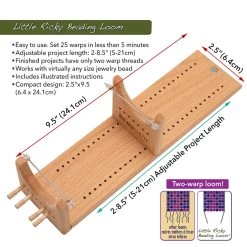 New ❤️ The Beadsmith® Little Ricky Beading Loom™ 🥰 13 New ❤️ The Beadsmith® Little Ricky Beading Loom™ 🥰 -Beadsmith Sales D290526S 4