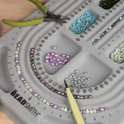 Brand new 🛒 The Beadsmith® U-Channel Bead Board, 12" x 8.5" 😍 -Beadsmith Sales D290530S 6